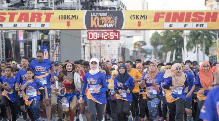 More than 10,000 Throng KL New Year Run 2020