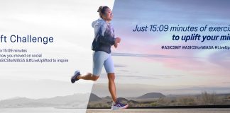 WHAT’S YOUR 15:09? – ASICS CALLS ON THE WORLD TO GET MOVING WITH LAUNCH OF 15:09 UPLIFT CHALLENGE
